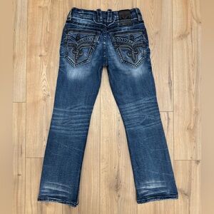 Rock Revival Lunar Rock Slim Boot Stretch Jeans Men's Size 29